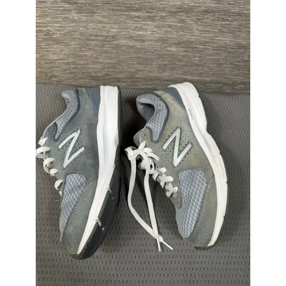New Balance 411 Shoes Mens Size 9 2E Gray Mesh Walking Cush+ Athletic Sneakers
